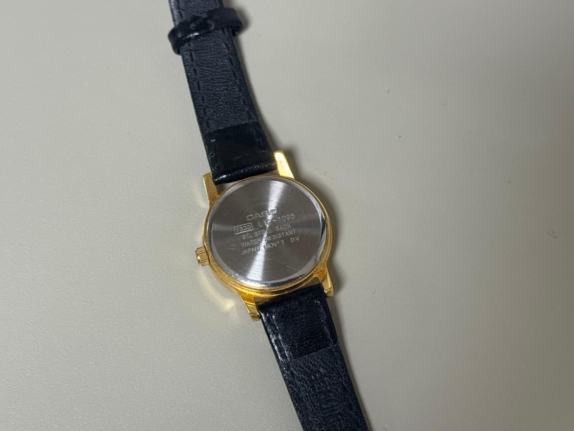 카시오 LTP-1095 레더벨트 여성용 시계 상품이미지4