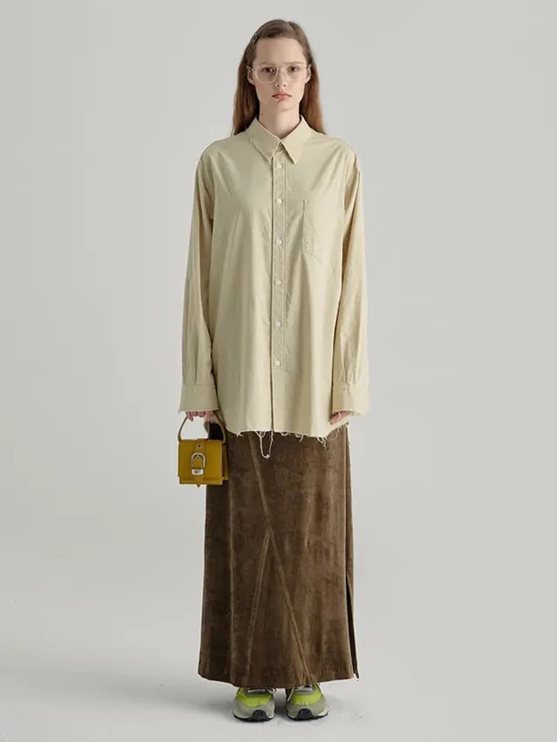 마지셔우드 비이커 익스클루시브 벨티드 플랩 실버 상품이미지3