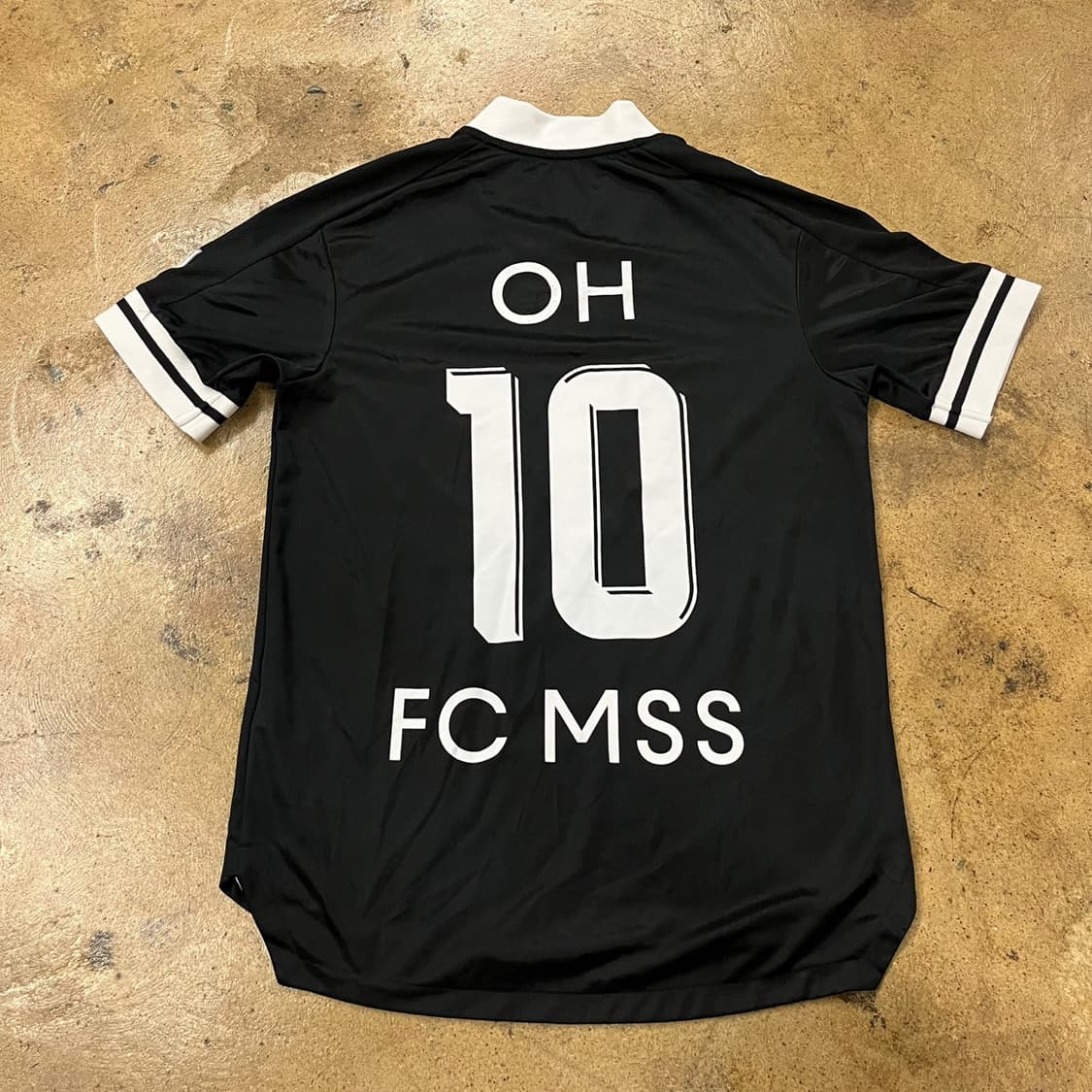 [정품/L] 아디다스 FC MSS 축구 유니폼 블랙 b12 상품이미지3