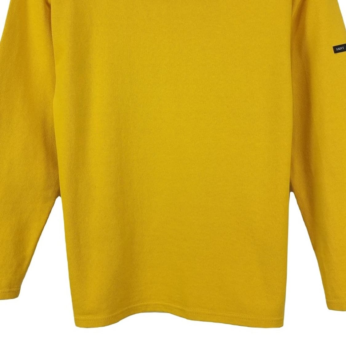 [세인트제임스] 엘보우 패치 보트넥 루즈핏 롱슬리브 긴팔티 M20043 상품이미지5