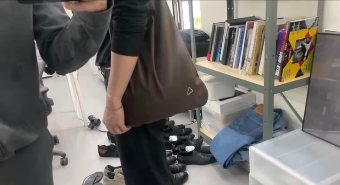 머듈 per sempre 팝업 토트백 브라운 상품이미지3