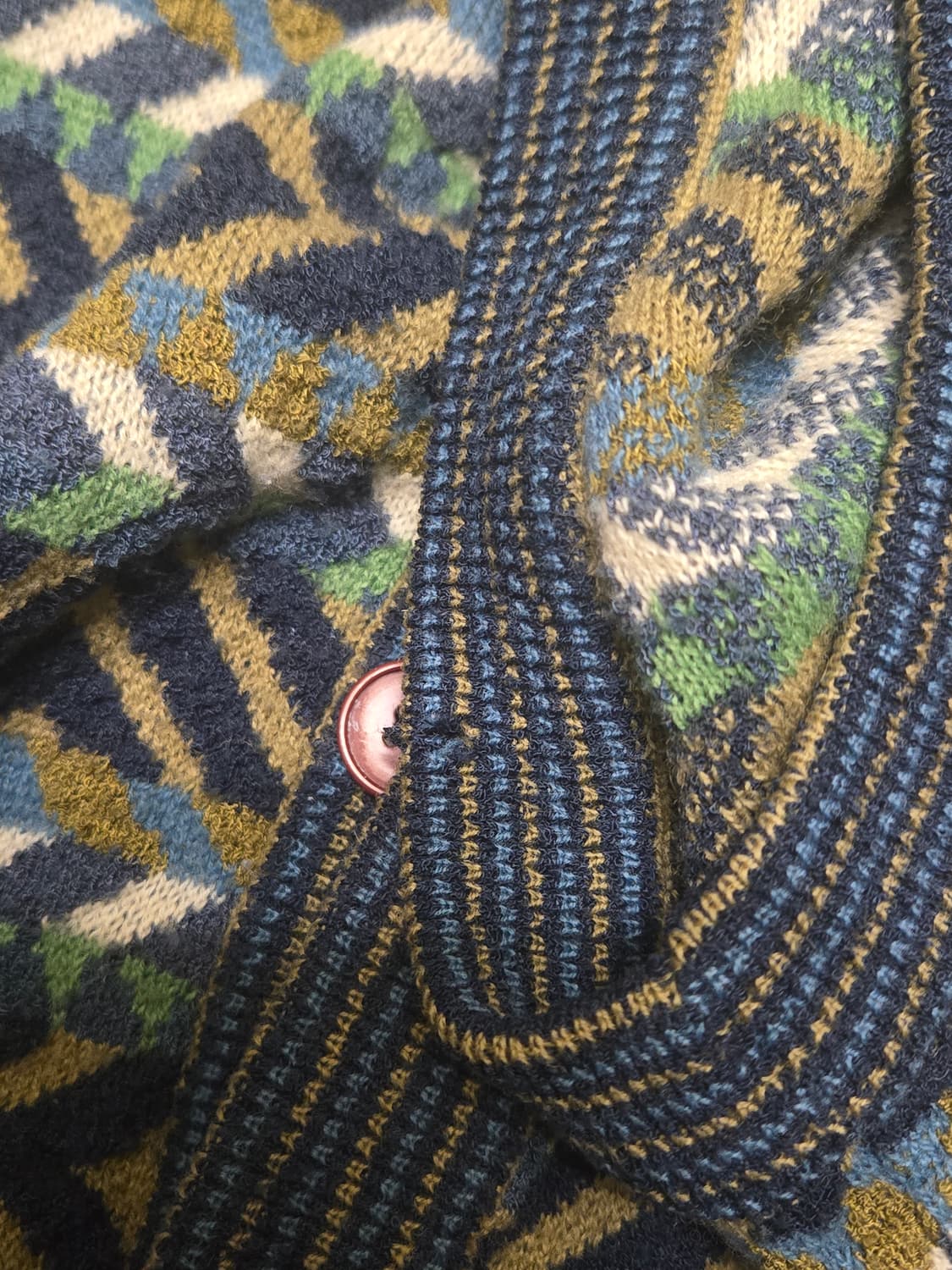  [L~XL] 미쏘니(Missoni) 지그재그 패턴 니트 베스트 조끼  상품이미지7