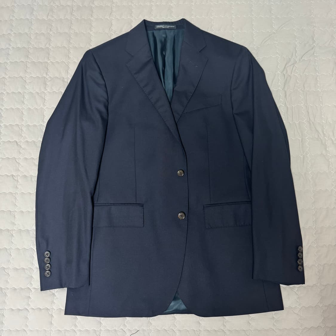 폴로 랄프로렌 울 100 네이비 블레이저 자켓 스포츠코트 40R 상품이미지1