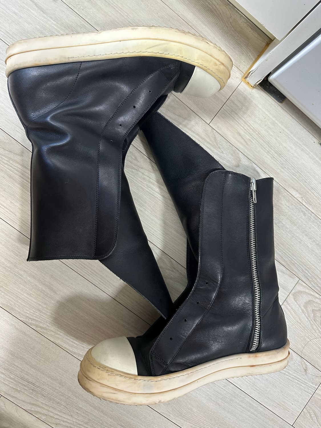 릭오웬스 15fw 메가텅 레더 라몬즈 상품이미지2
