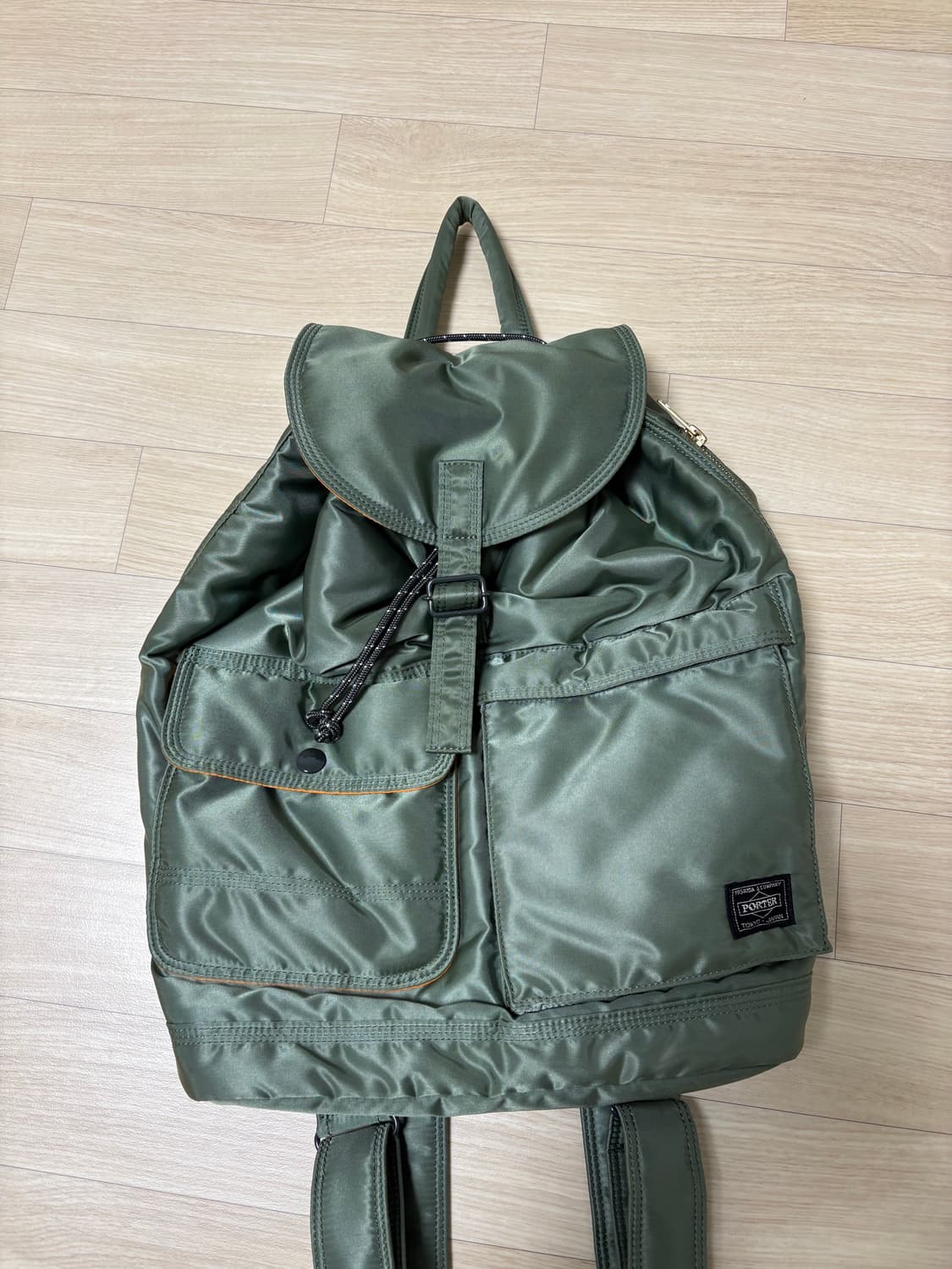 풀박 요시다포터 탱커 럭색 백팩 세이지그린 +뱃지 상품이미지2