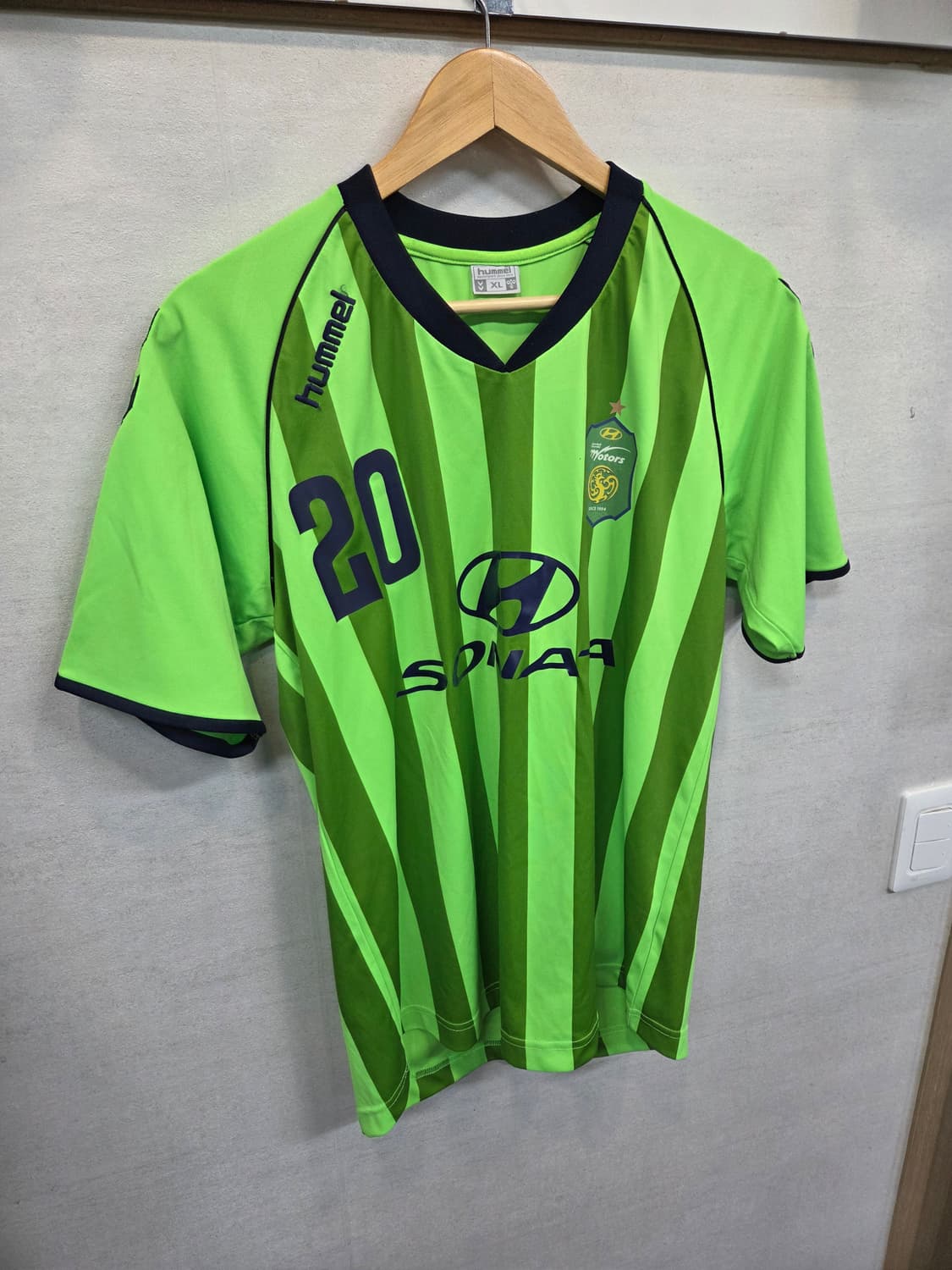 험멜 전북현대 이동국 마킹 2011 져지반팔 xl 상품이미지5