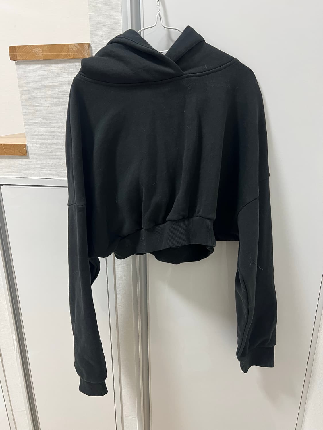 Entire Studios) Cropped Heavy Hoodie 상품이미지2