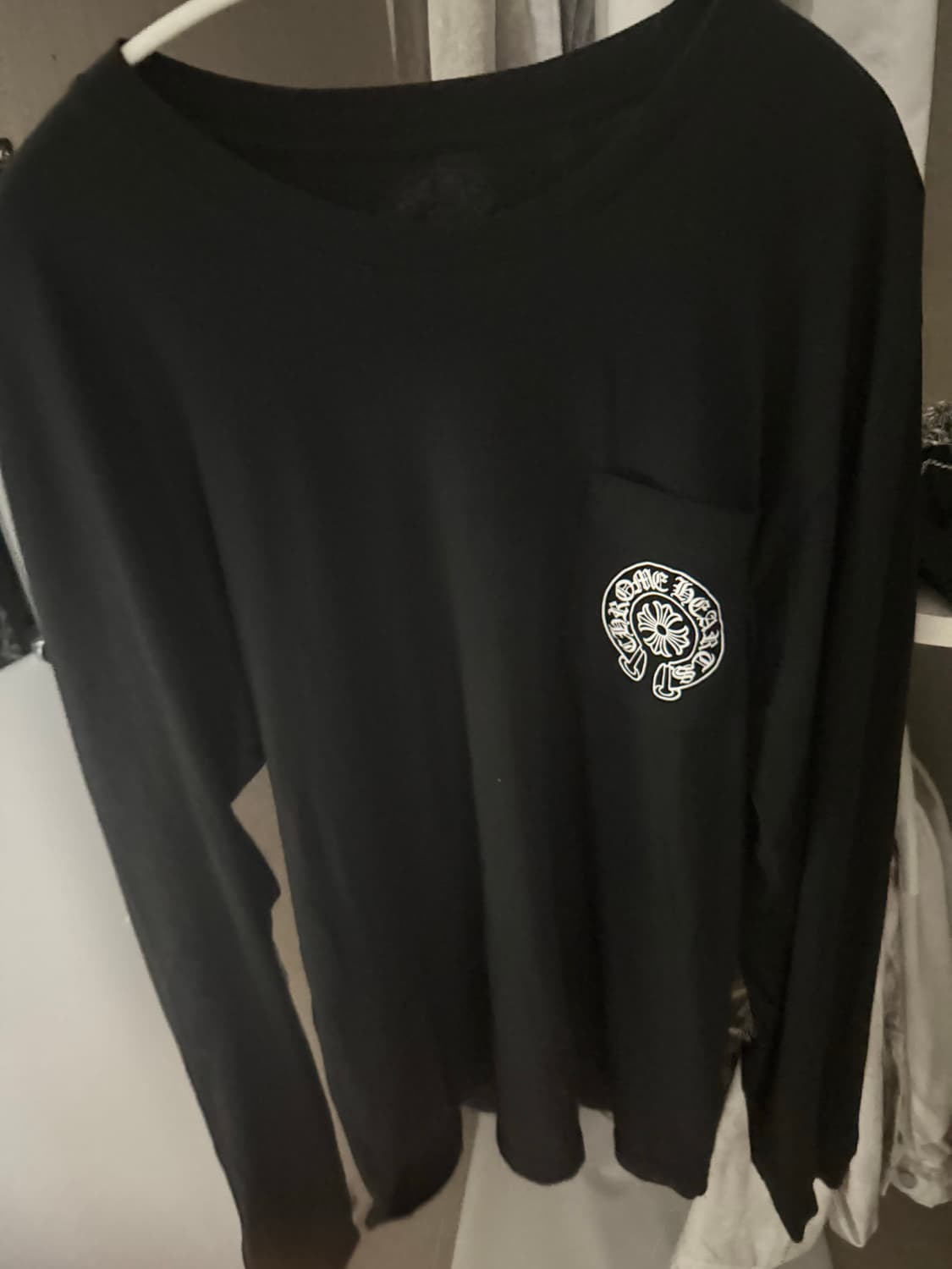 크롬하츠 마이애미 홀스슈 플로랄 롱슬리브 L 상품이미지1