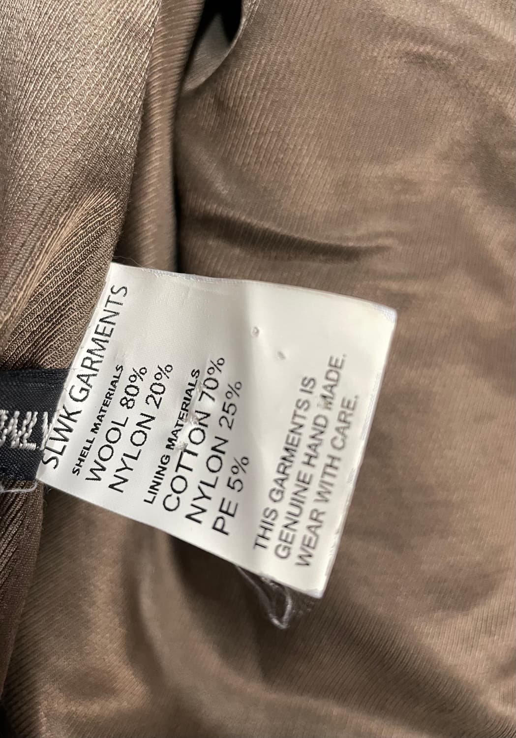 SLWK. 11fw 북포켓 피코트 상품이미지8