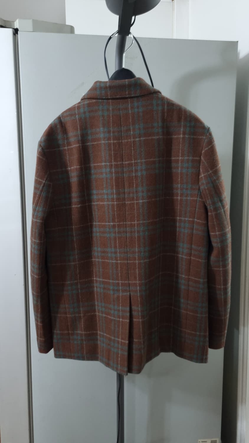 스튜디오 톰보이 브라운 체크 자켓 상품이미지4