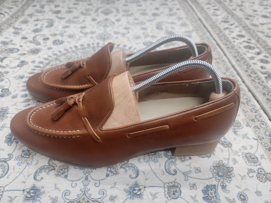 (새상품) 성수동 수제 브라운 태슬로퍼 280mm 상품이미지3