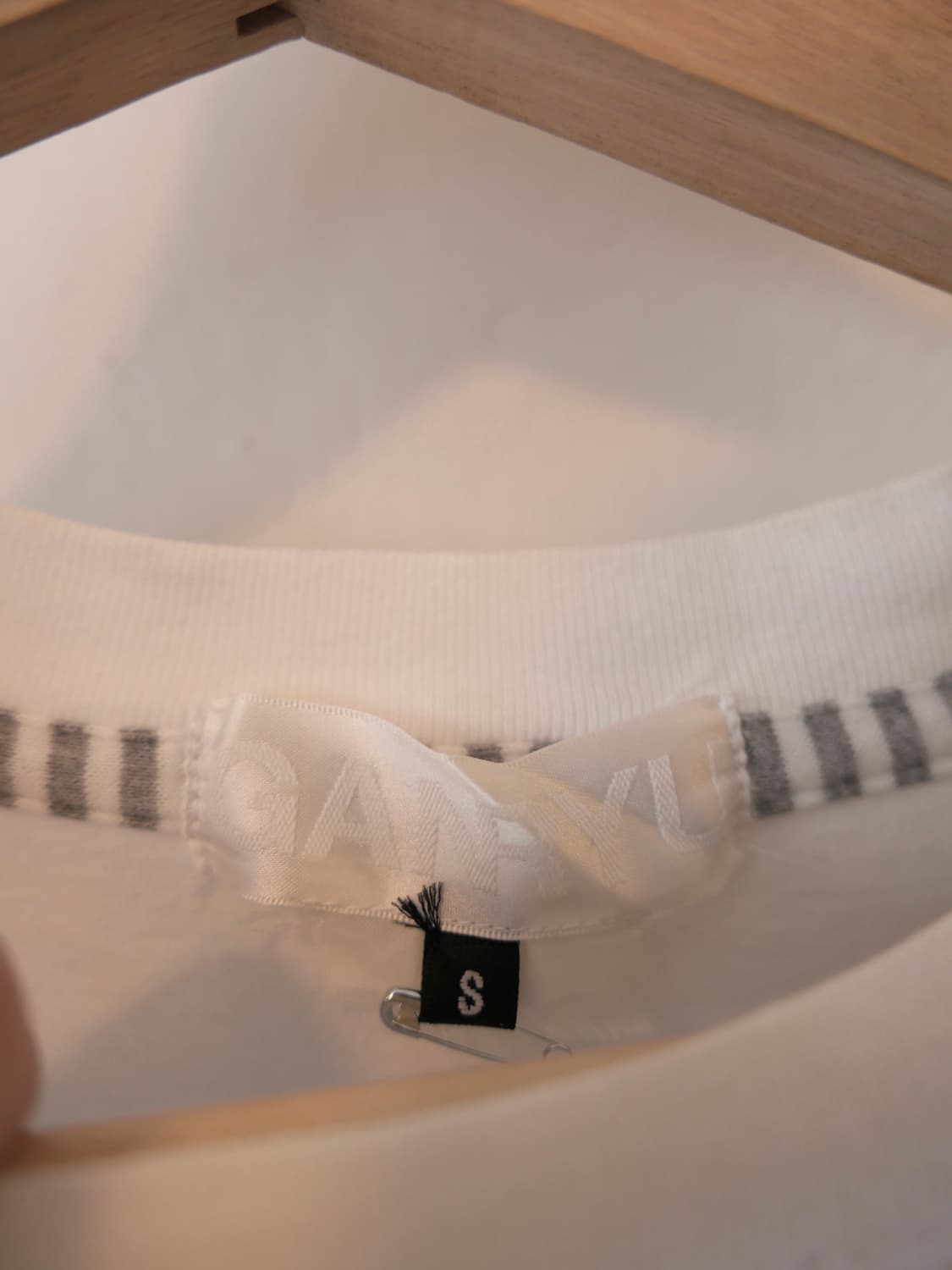 꼼데가르송 간류 스트라이프 반팔 상품이미지4