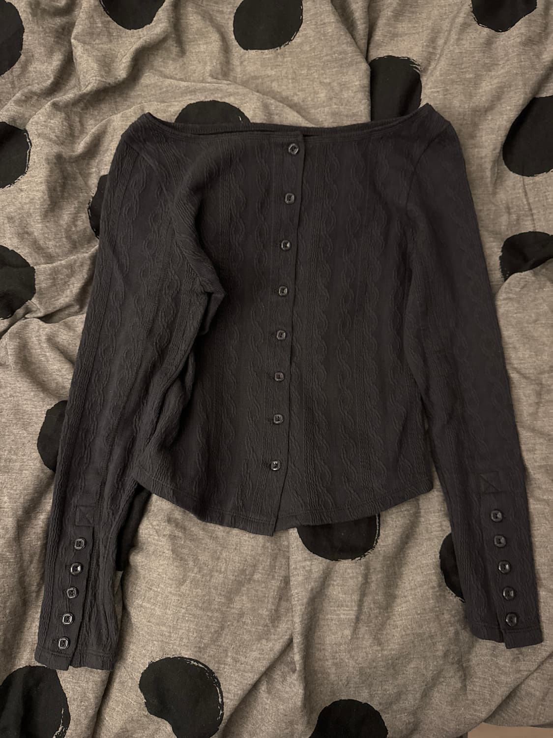 코이세이오 2way 롱슬리브 차콜 상품이미지3