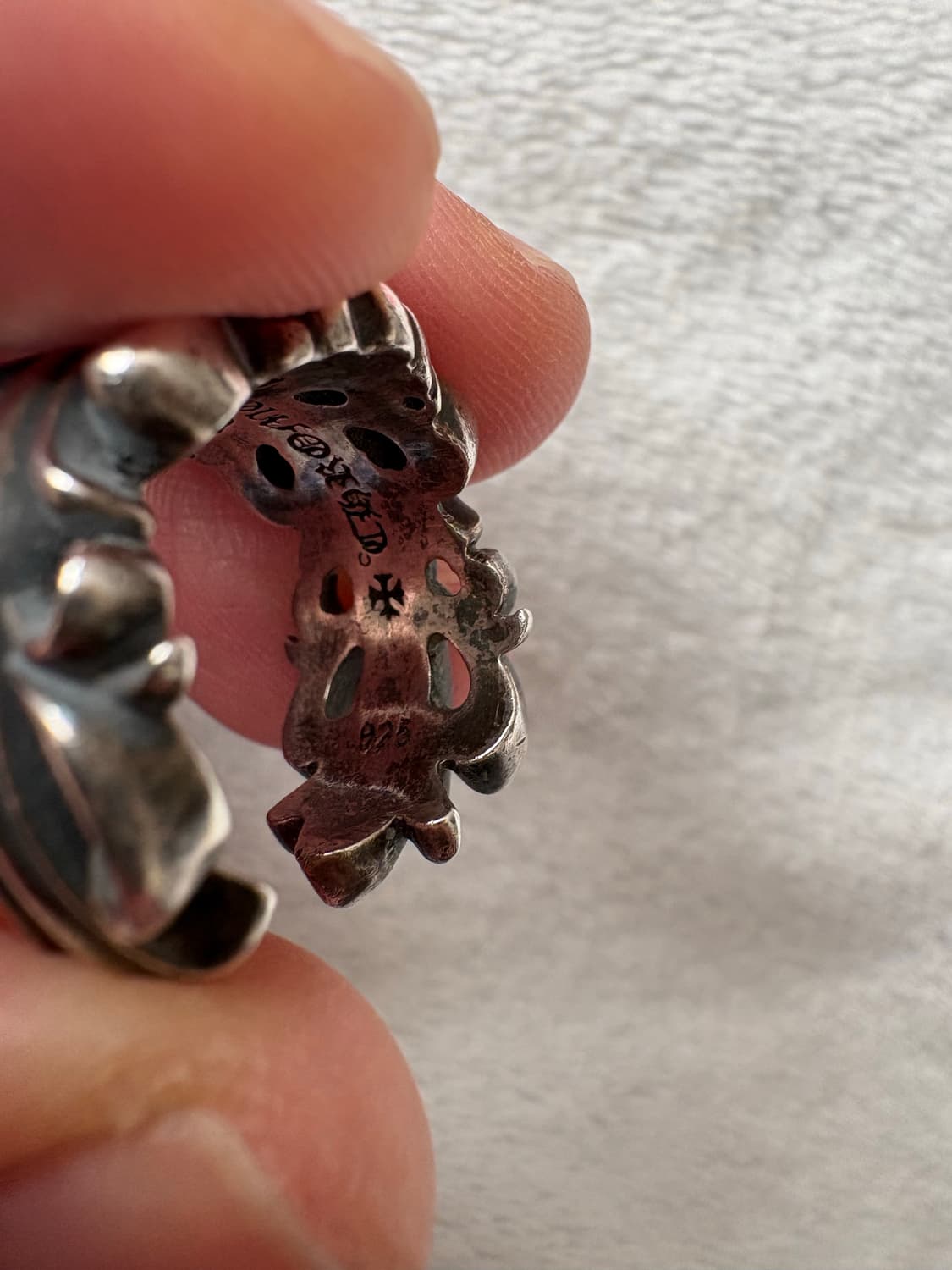 크롬하츠 더블플로랄 반지 (정품) 상품이미지4