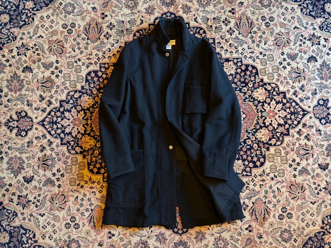 사사프라스 헤비멜톤울 코트 100 상품이미지4