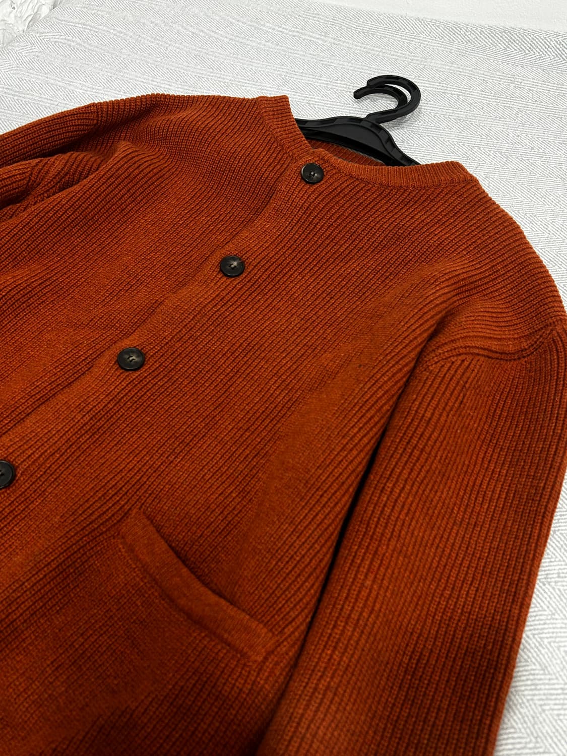 에스피오나지 밀러 헤비웨이트 울 가디건 남성 M 95 상품이미지2