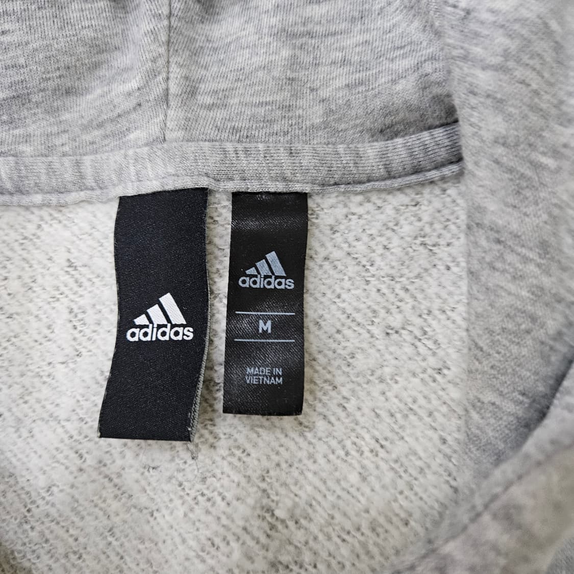 M 아디다스 그레이 후드집업 0306Y 상품이미지3