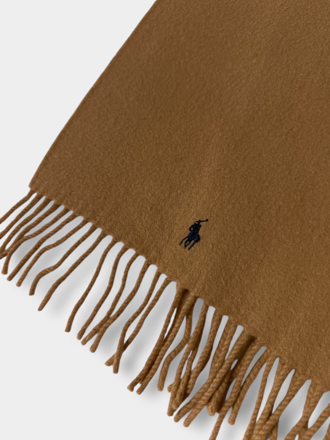 폴로 랄프로렌 램스울 브라운 머플러 상품이미지5