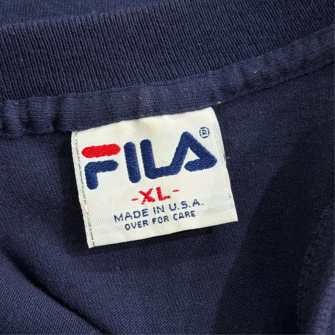 [XL] FILA 휠라 USA MADE 오버핏 반팔티 상품이미지4