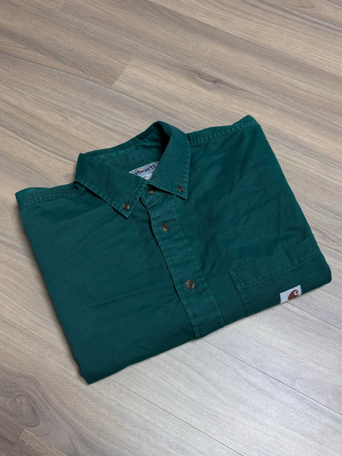 칼하트 셔츠 XL 그린 상품이미지4