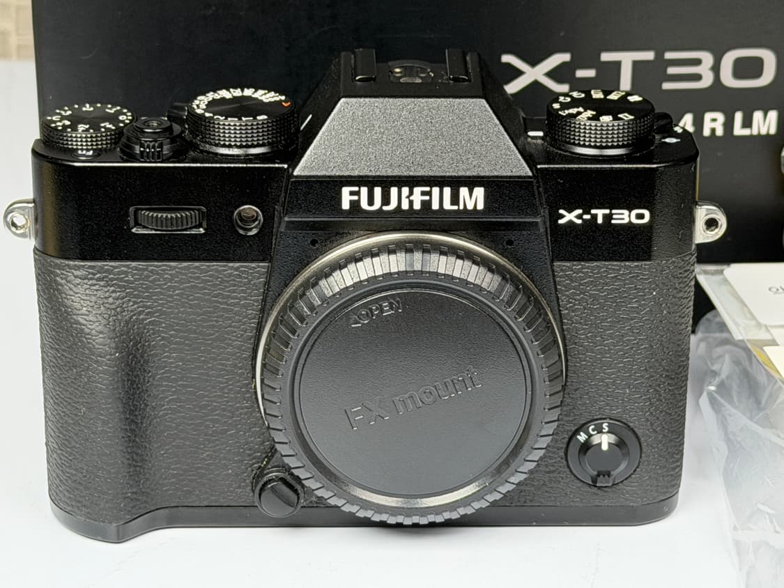 후지필름 X-T30 블랙 미러리스 카메라 바디 상품이미지2