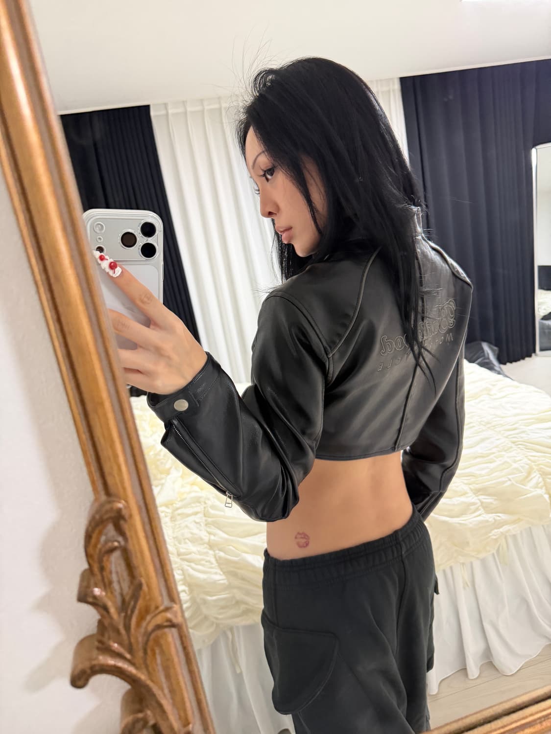 Badblood leather jk 상품이미지4