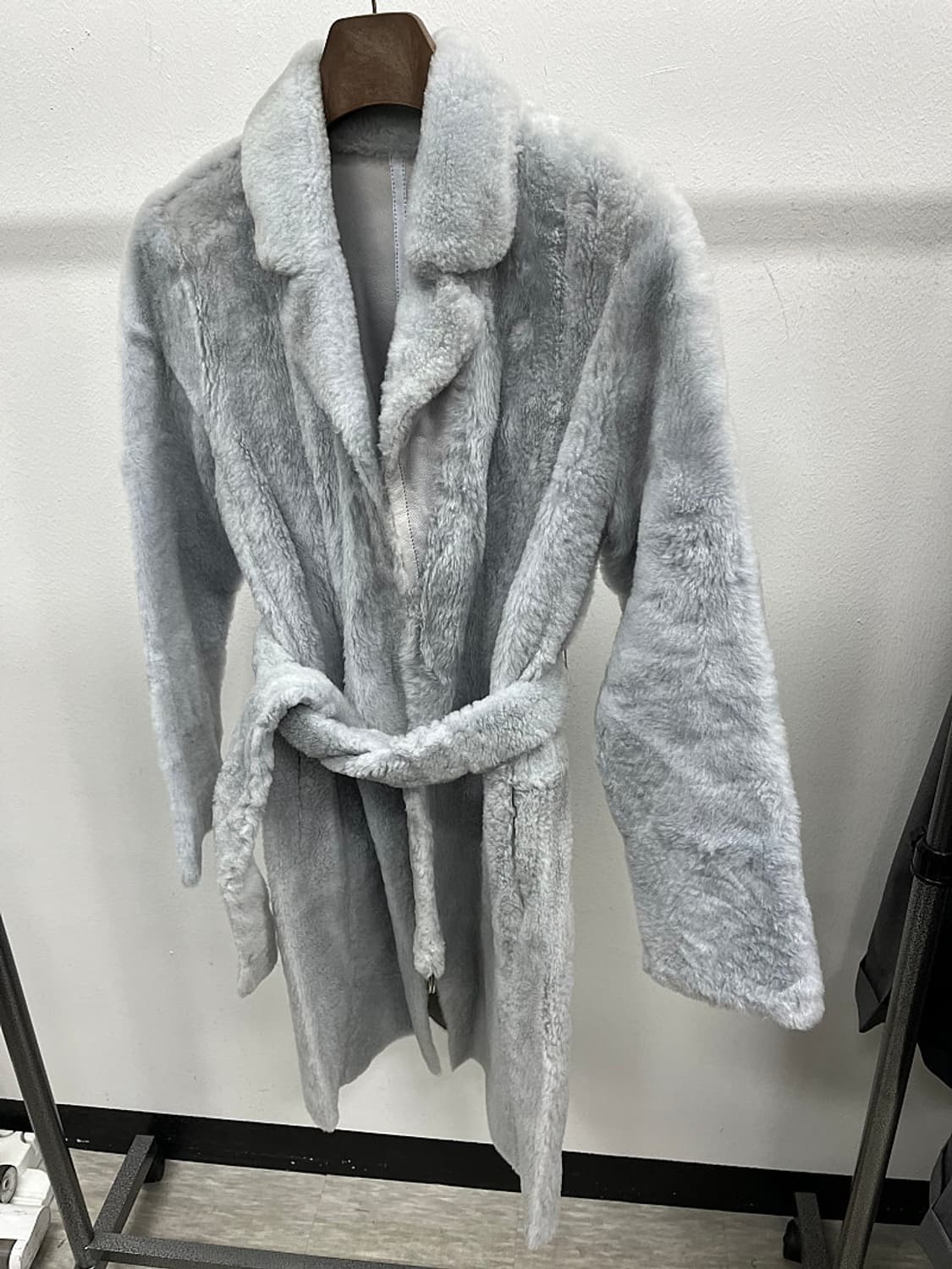 여) 이브살로몬 신형 램스킨 리얼퍼코트  상품이미지1