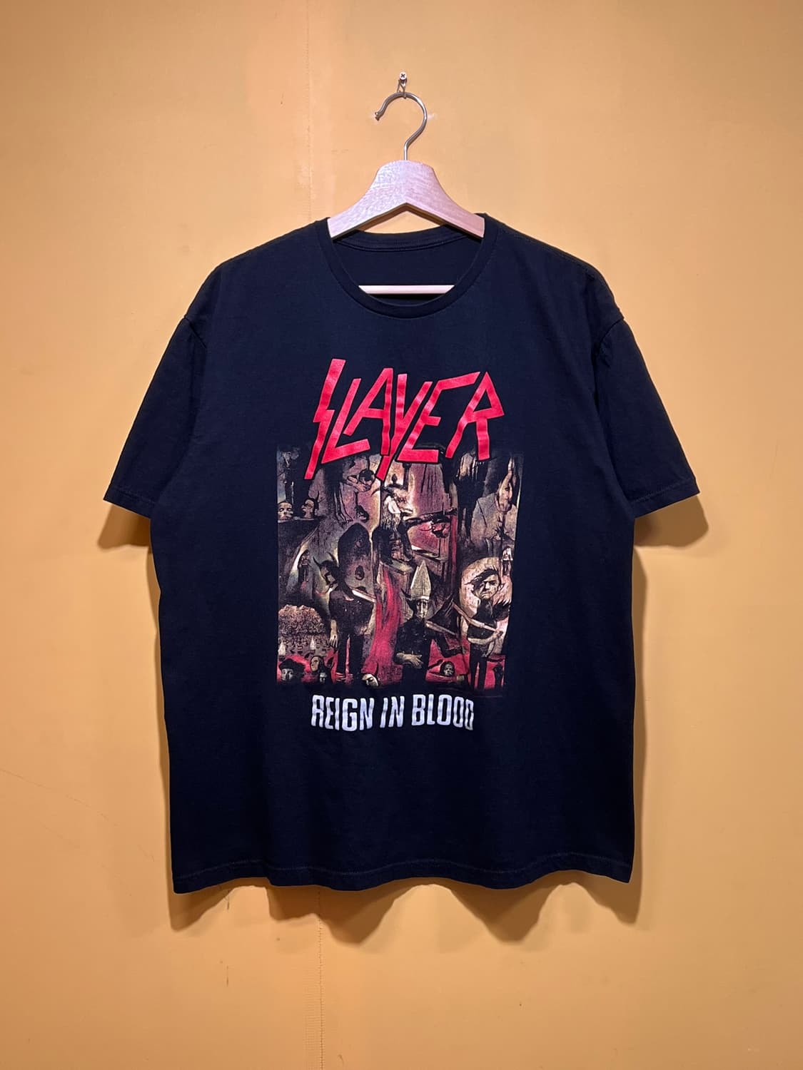 [XL] SLAYER 슬레이어 머천다이즈 빈티지 반팔 밴드 티셔츠 상품이미지1