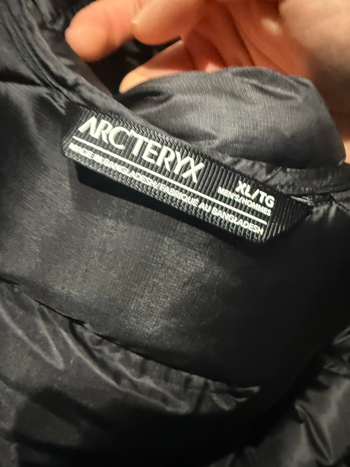 아크테릭스 토륨 후디 패딩 XL 상품이미지4