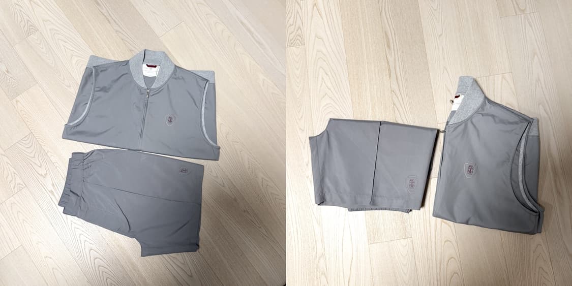 브루넬로 쿠치넬리 / 테니스 집업 조끼 베스트 /M 국내105 (새상품) 상품이미지3