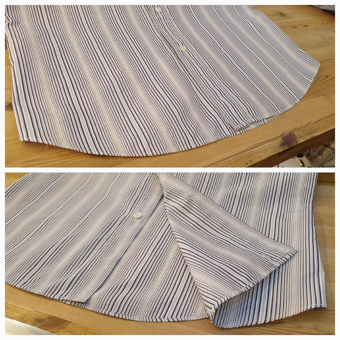 105.에르메스 스트라이프 셔츠 상품이미지8