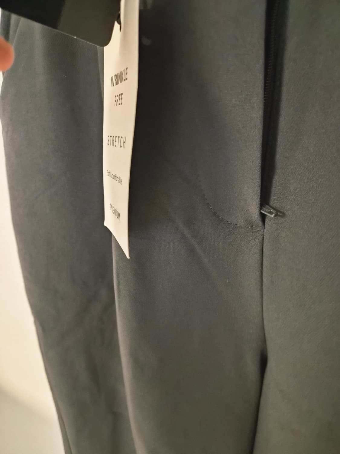 새상품 핏 예쁜 와이드 슬랙스 (링클프리/스판/상태 최상) 상품이미지5