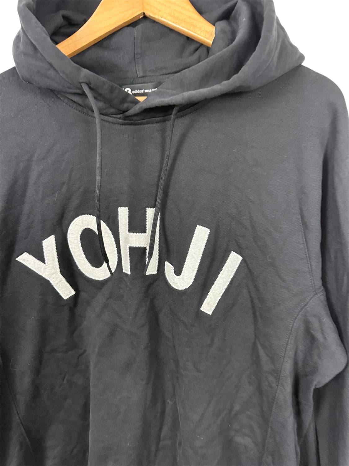 Y-3 요지야마모토 빅로고 후드티XL 상품이미지2