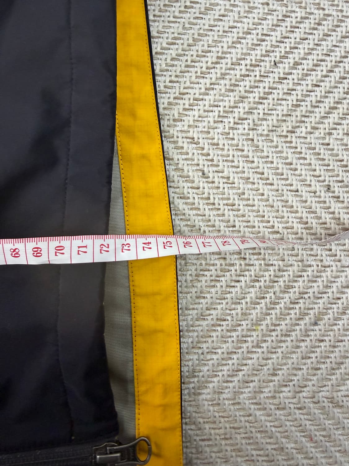 정품) 노스페이스 남성 써밋 옐로우 바람막이 자켓 110 상품이미지10