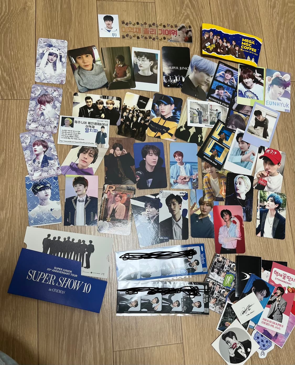 슈퍼주니어 굿즈 앨범 시그 포스터 포카 엽서 1~12집 디앤이 로꾸거 상품이미지7