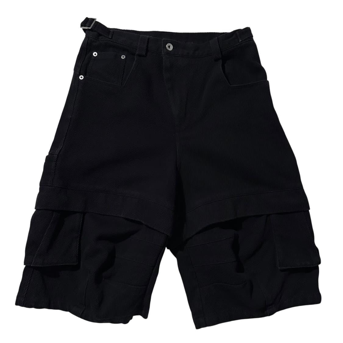 카미엔 타이탄 버뮤다 팬츠 블랙 상품이미지1