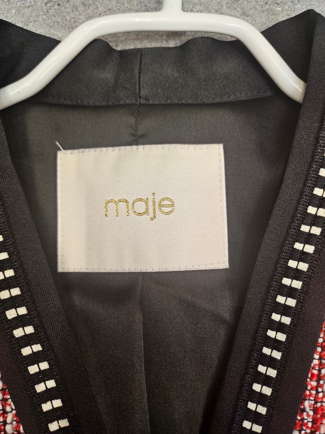 마쥬 maje 여성 트위드자켓 1 상품이미지4