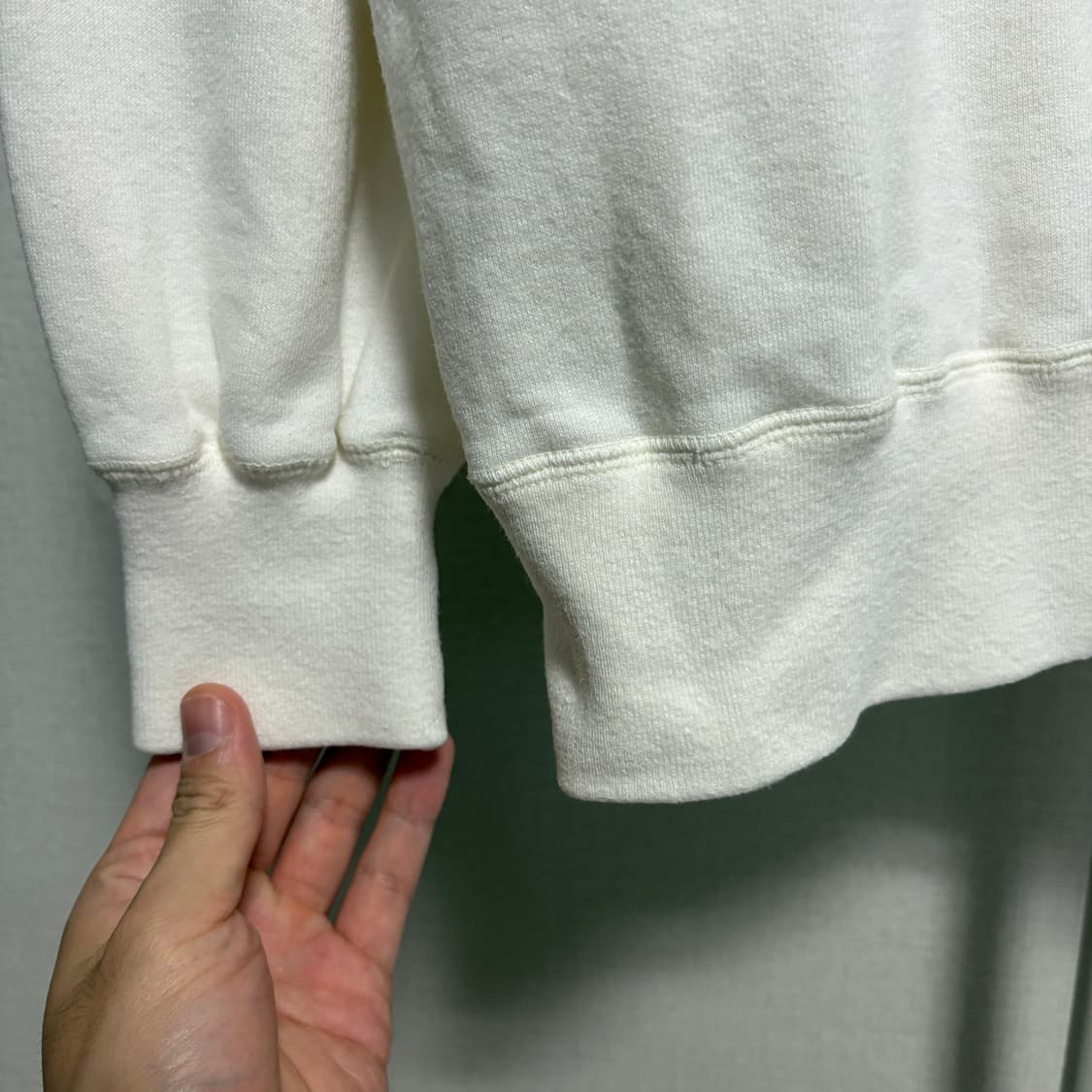 폴로 랄프로렌 프레피 V넥 스웻셔츠 / 아이보리, L 상품이미지6