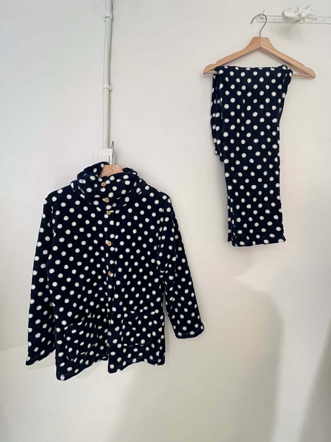 네이비 도트 수면 파자마 🌀 상품이미지5