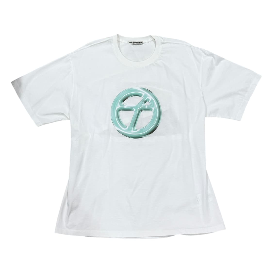 OPEN YY 더오픈 프로덕트 심볼 반팔티 화이트 2 상품이미지1