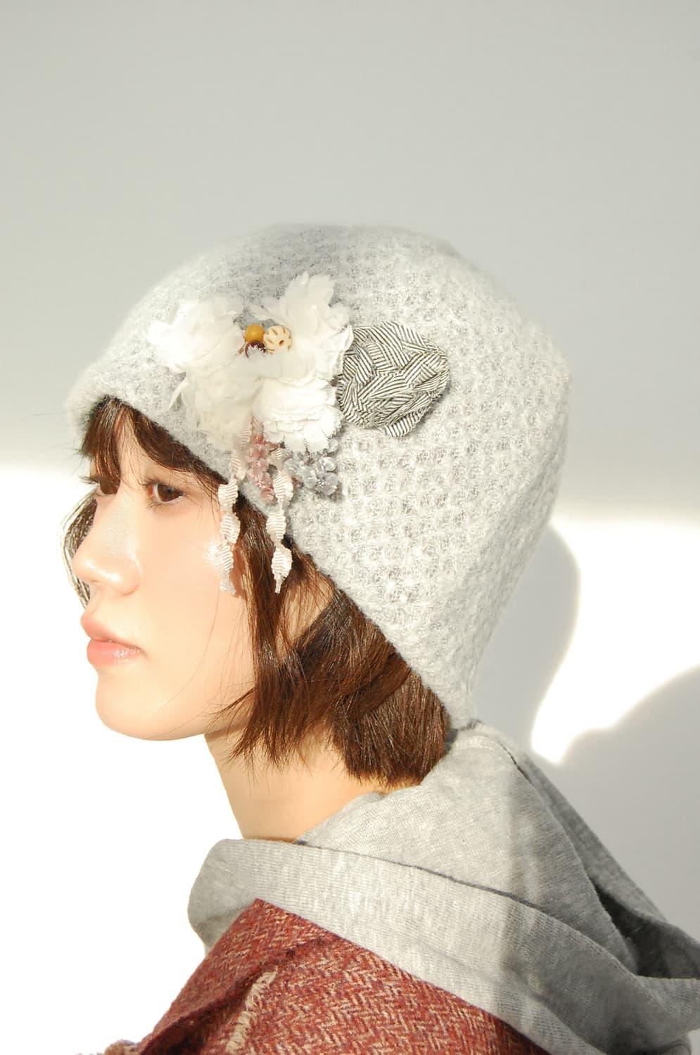 Ca4la appliqué beanie 상품이미지1