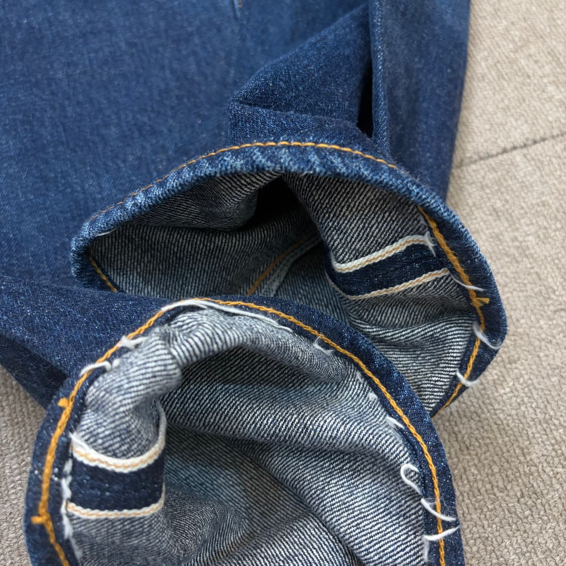 denime japan 드님 우먼스 스트레이트 셀비지 데님  상품이미지6