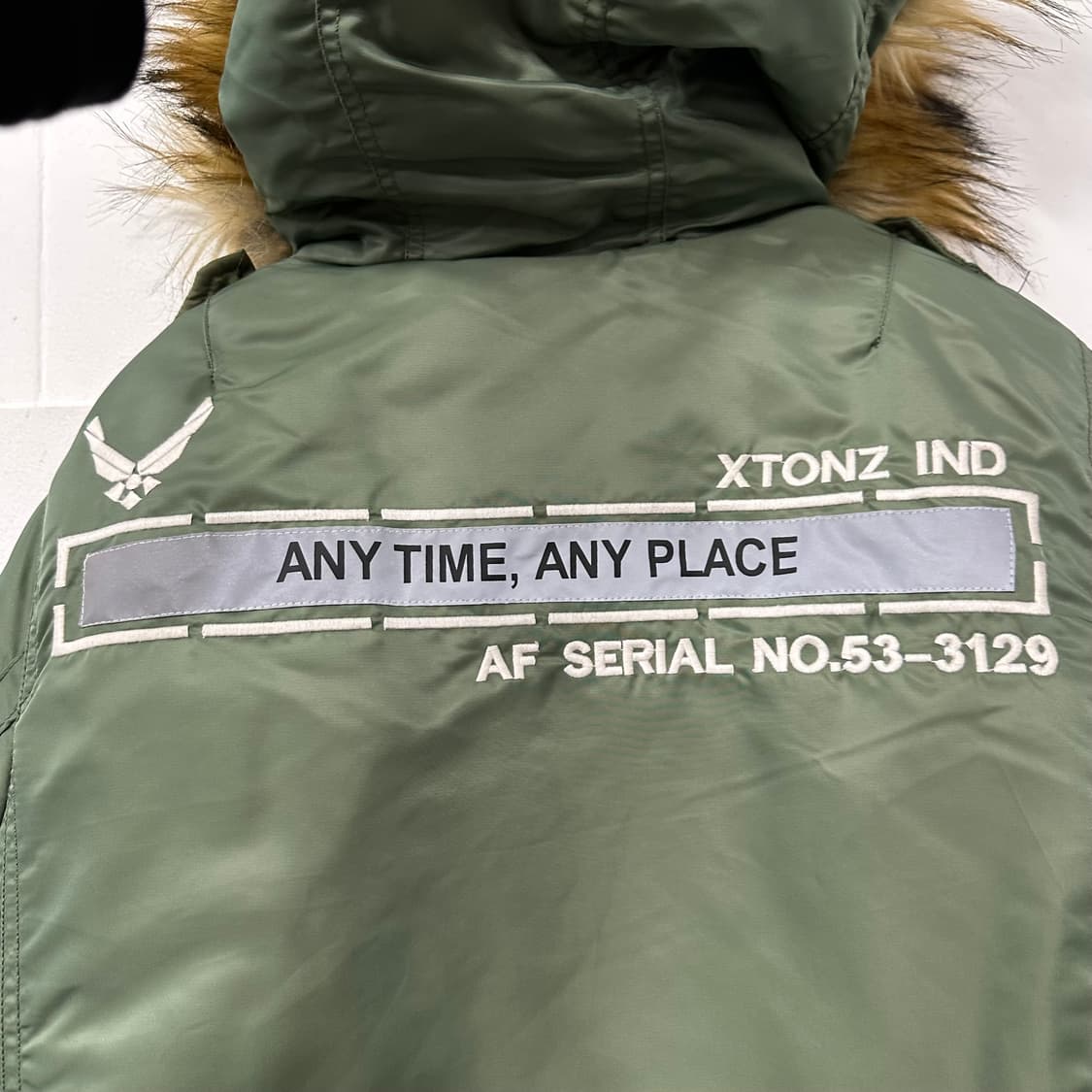 엑스톤즈 n3b 야상 파카 상품이미지8