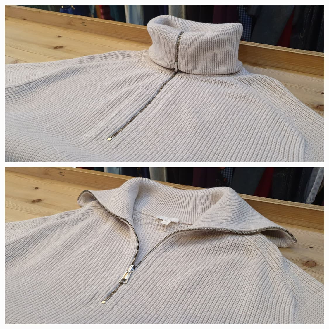 66/77.COS 하프 집업점퍼 상품이미지5