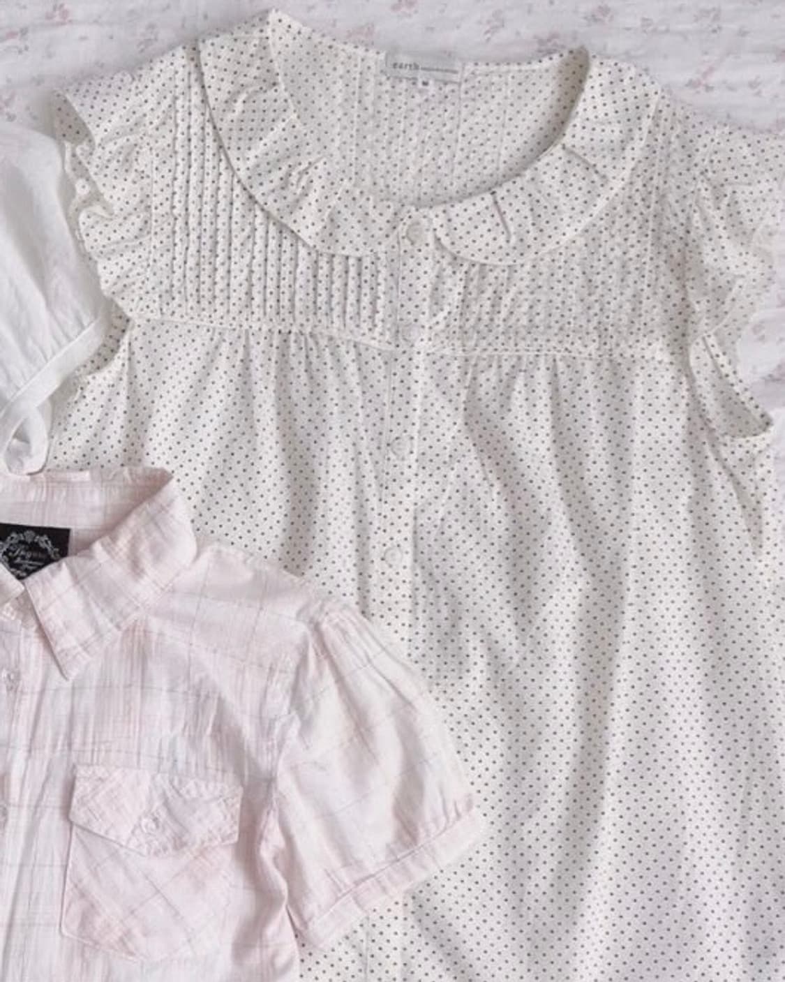 도트블라우스 상품이미지1