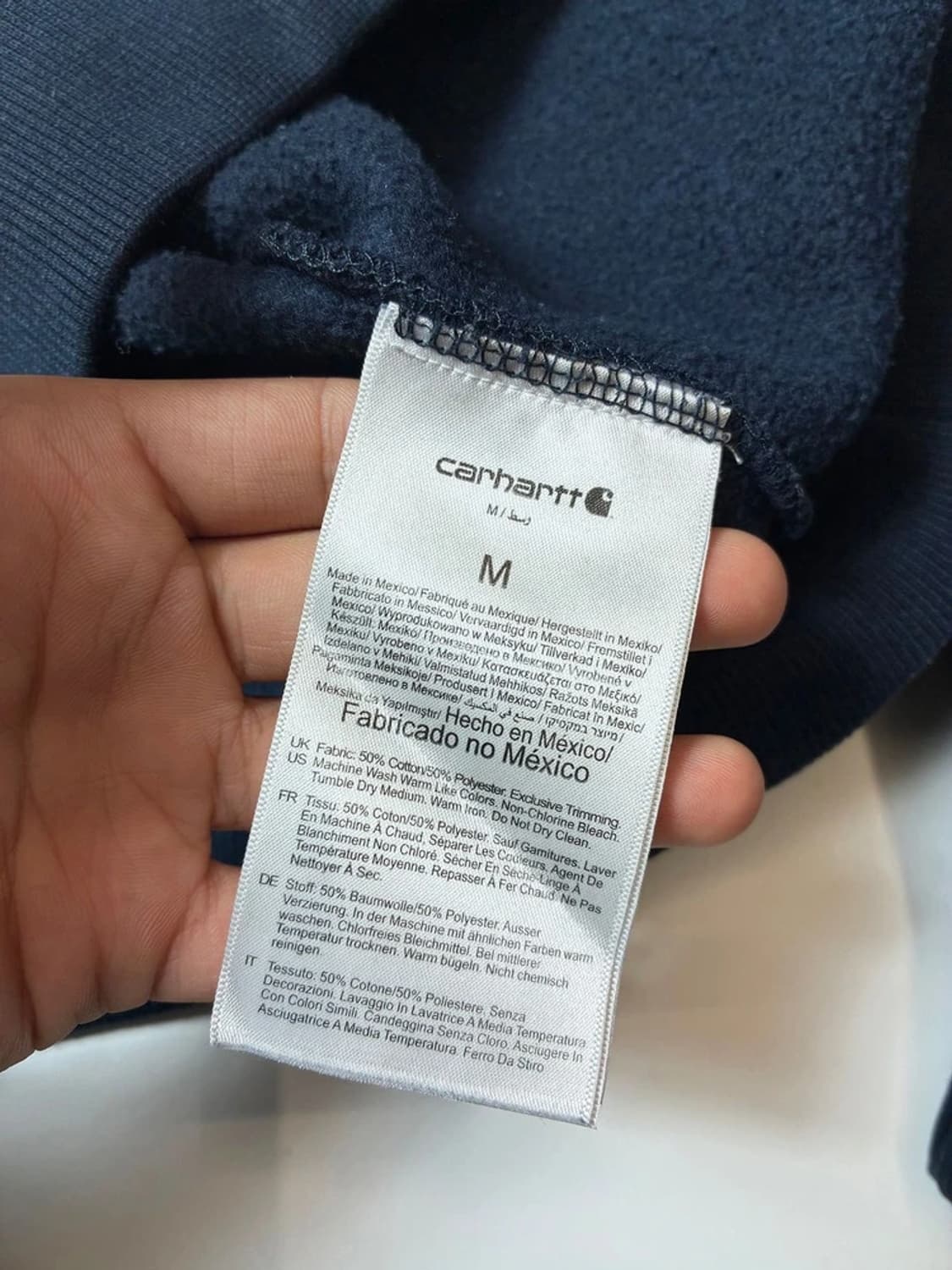 칼하트 크루넥 포켓 스웨트 맨투맨 PN8167 상품이미지7
