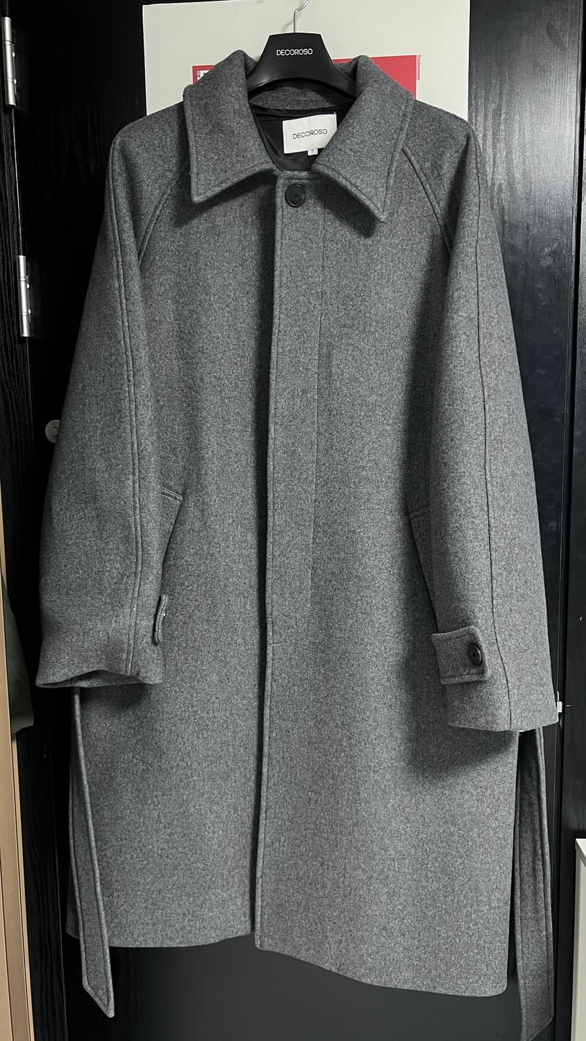 데꼬로소 울 발마칸 로브 코트  상품이미지1