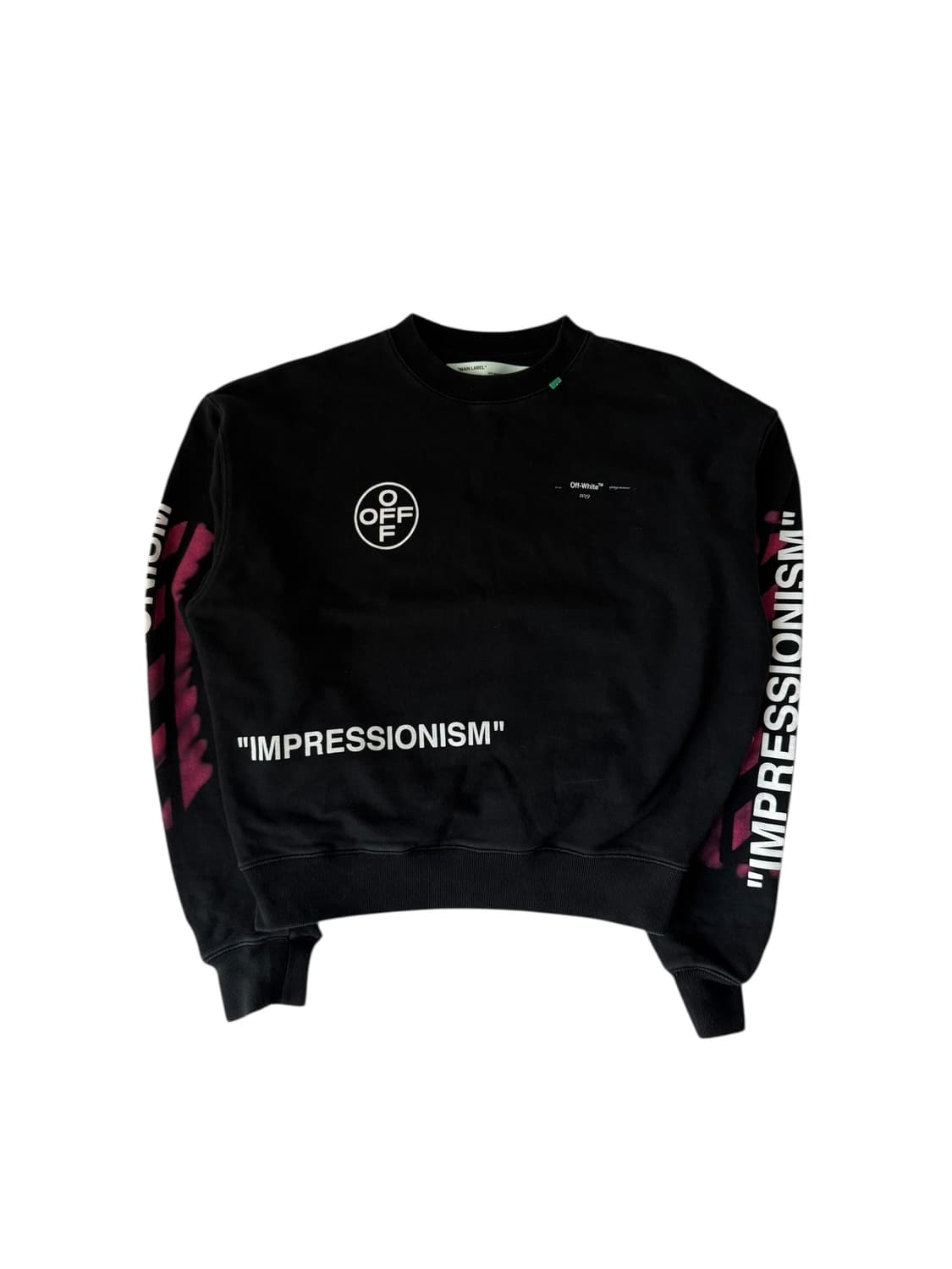 19ss 오프화이트 스탠실 애로우 맨투맨 상품이미지6