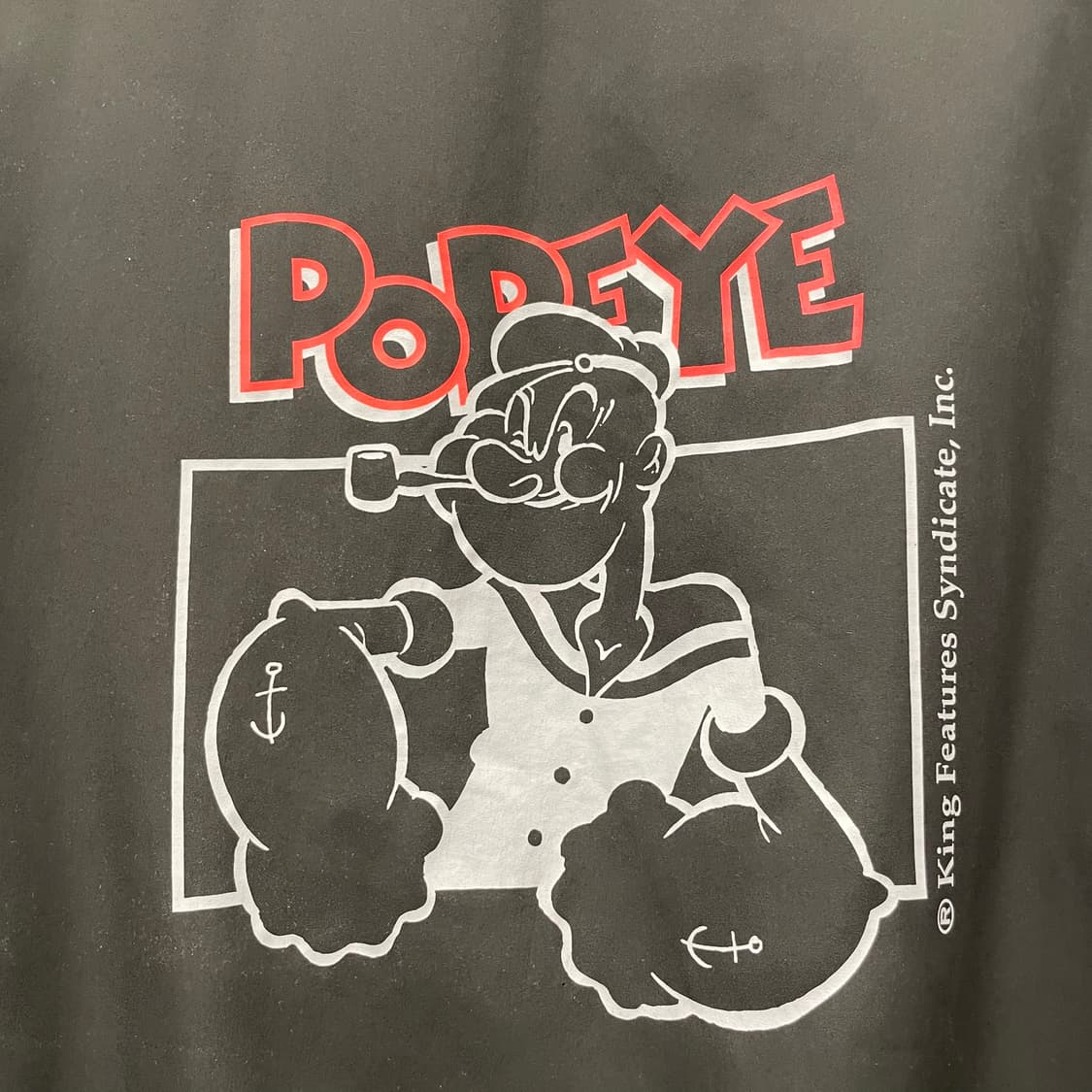 90s 오리지널 뽀빠이 후면 프린팅 자켓 상품이미지4