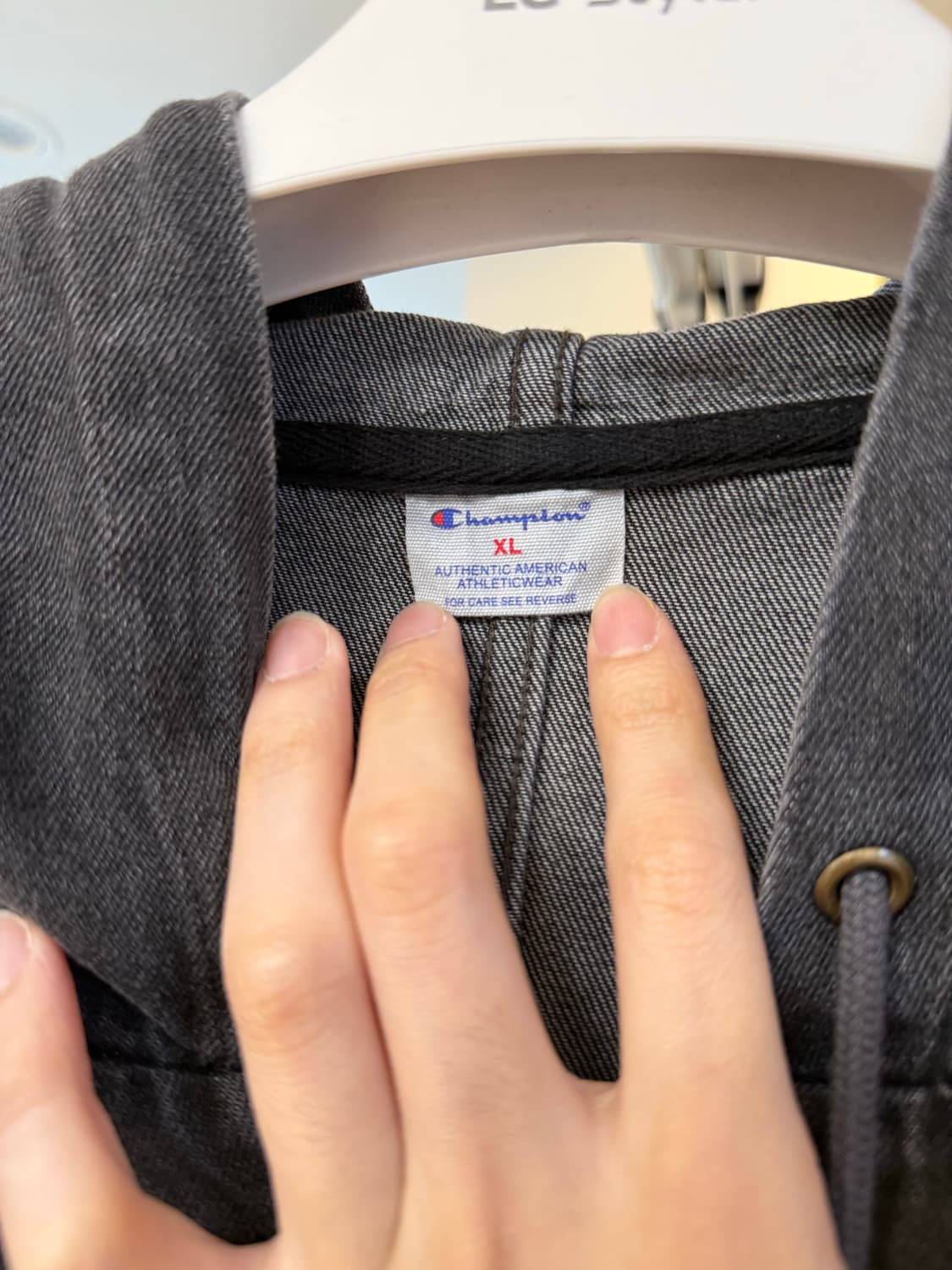 챔피온 / 데님 후드 집업 / XL 상품이미지6